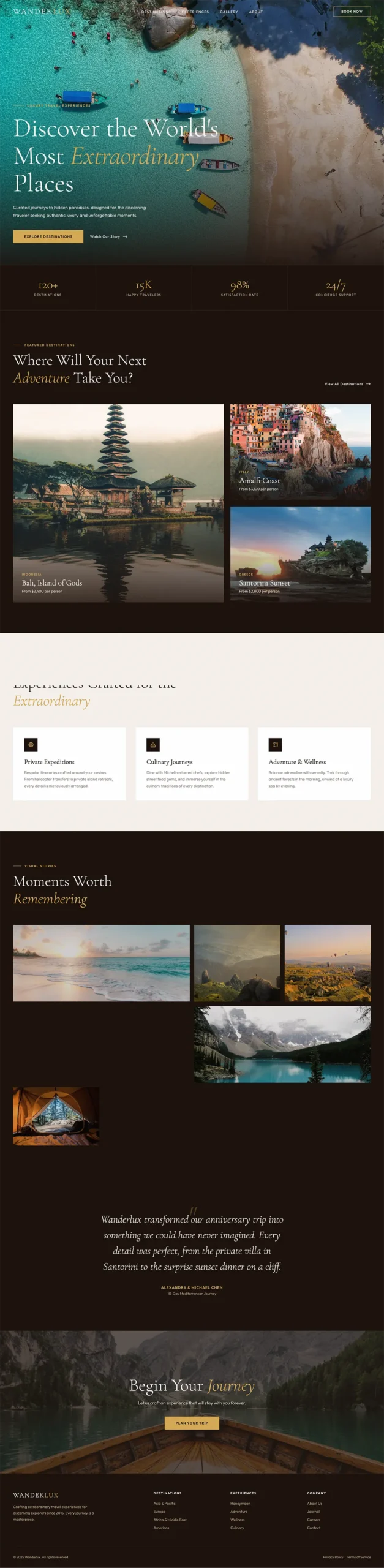Travel — Booking Platform